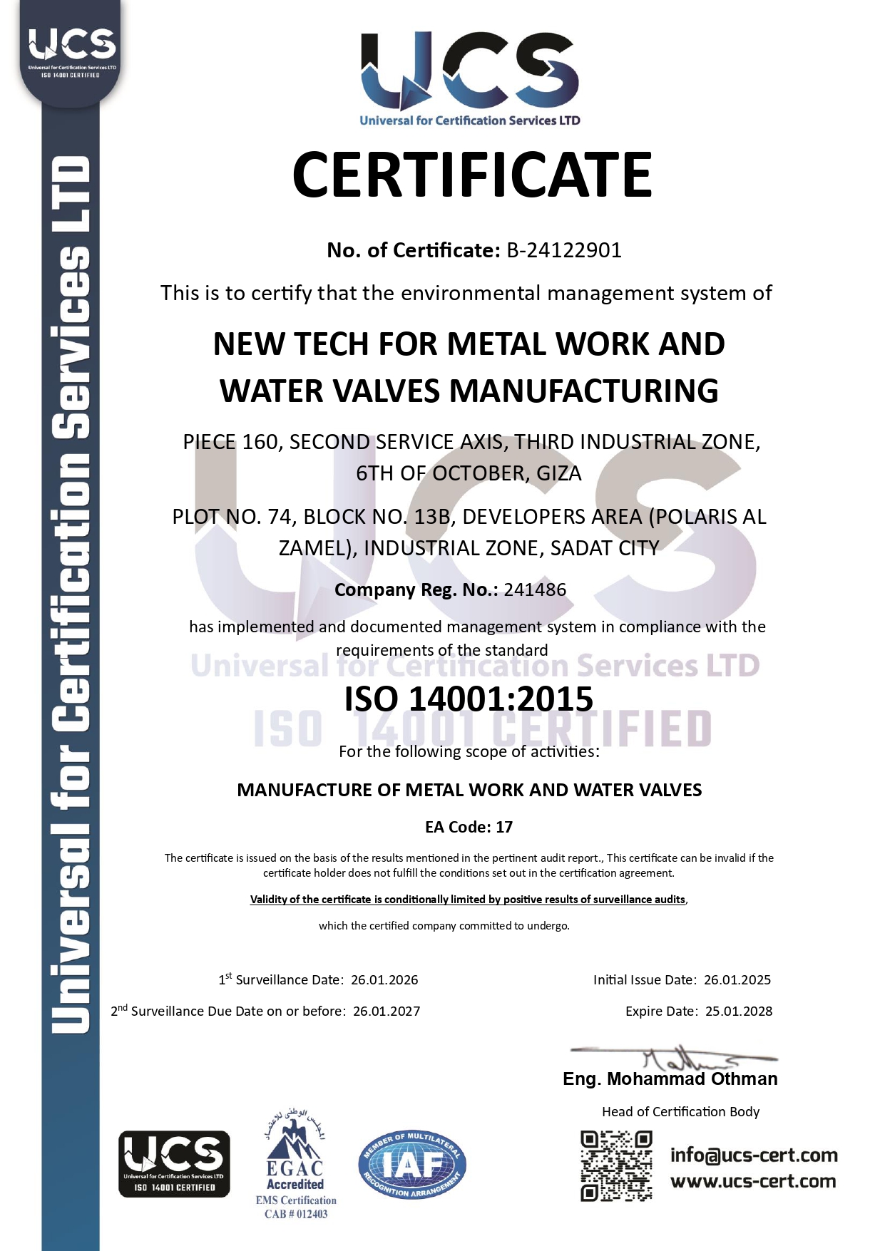 14001 Certificate- SA1- NEW TECH_page-0001